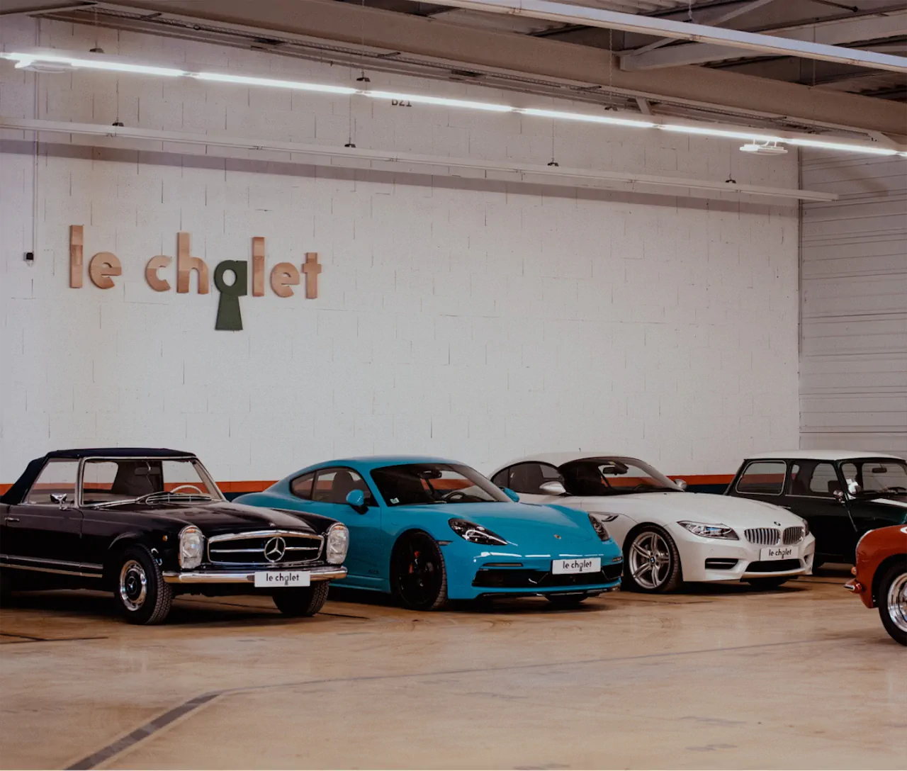 Place privative sécurisée au Chalet Automobile