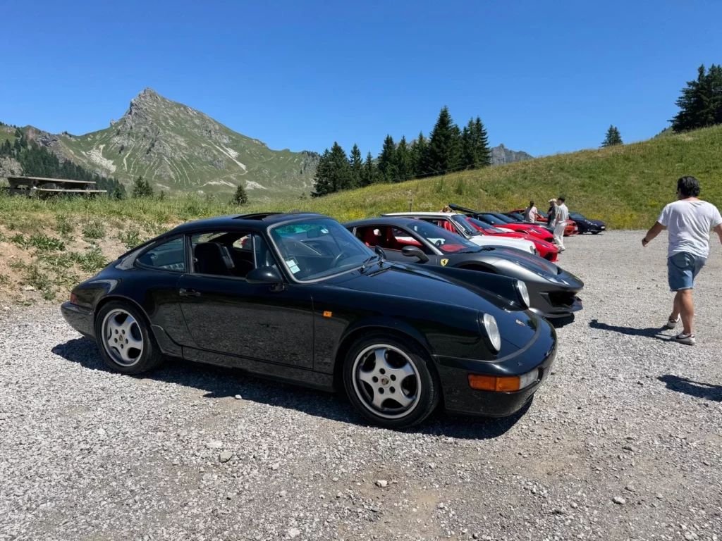 Porsche 964 lors du Alpin Drive Summer Tour
