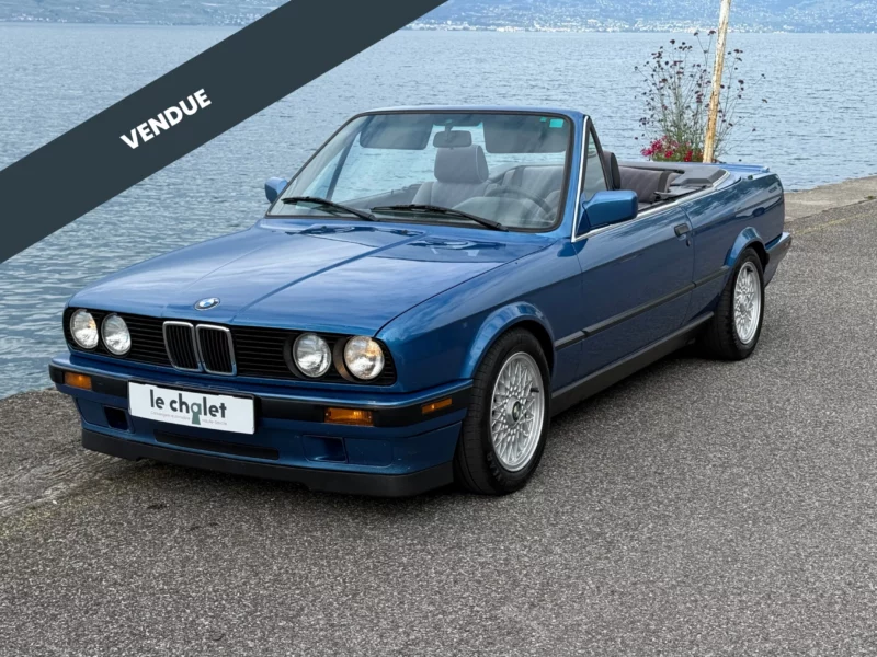 BMW E30 318iC M Design Edition Phase 2 – Moteur M42 Original Canada 1of20
